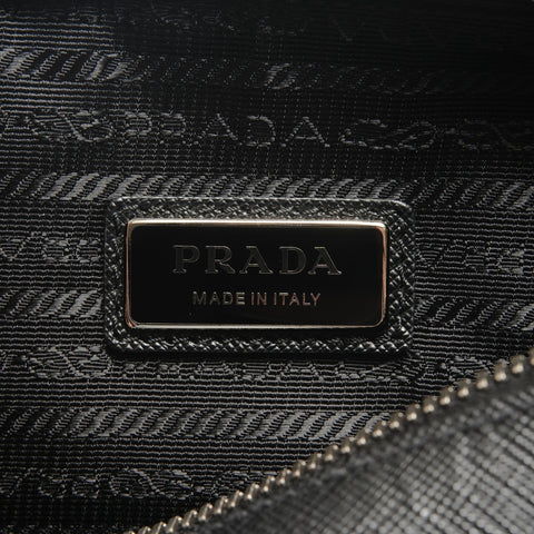 PRADA Safiano Shoulder Bag black WS28864
