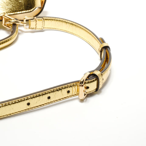 FENDI Peek-A-Boo Icy You Handbag gold WS28865