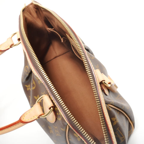 LOUIS VUITTON Monogram Tivoli PM, manufactured in 2008. Handbag Brown WS28866