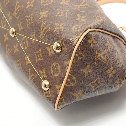 LOUIS VUITTON Monogram Tivoli PM, manufactured in 2008. Handbag Brown WS28866