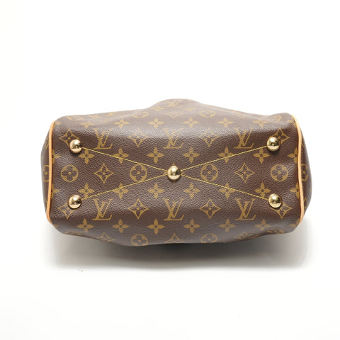 LOUIS VUITTON Monogram Tivoli PM, manufactured in 2008. Handbag Brown WS28866