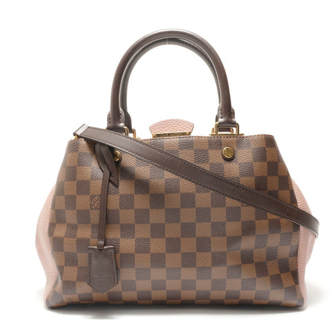 LOUIS VUITTON Damier Brittany, made in 2016. Handbag Brown WS28867