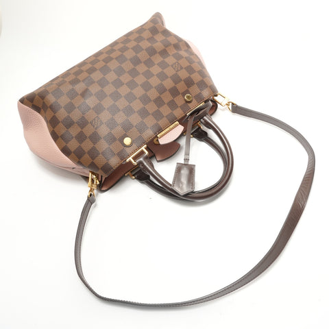 LOUIS VUITTON Damier Brittany, made in 2016. Handbag Brown WS28867
