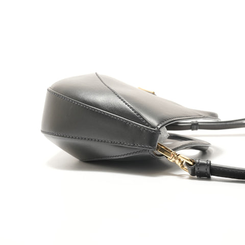 PRADA Aime Leather Handbag black WS28868