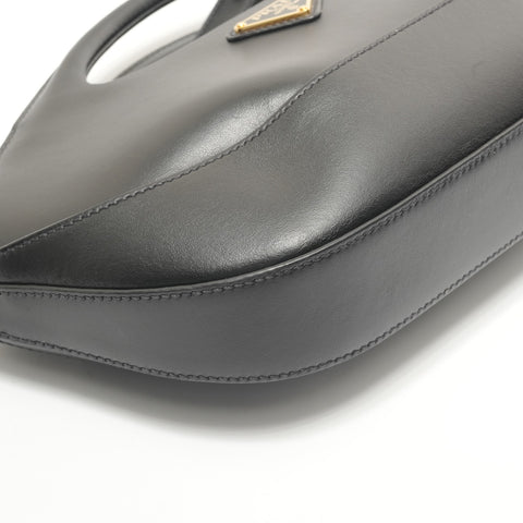 PRADA Aime Leather Handbag black WS28868
