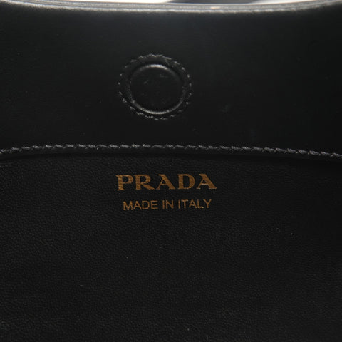 PRADA Aime Leather Handbag black WS28868