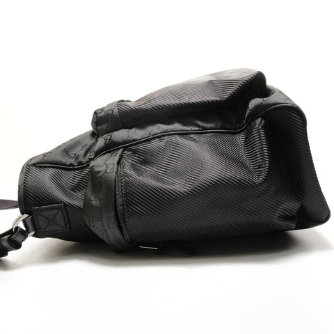 GUCCI Nylon 2-Way Bag Tote Bag black WS28872