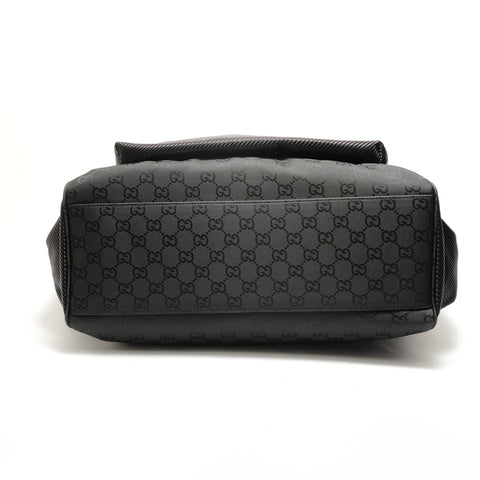 GUCCI Nylon 2-Way Bag Tote Bag black WS28872