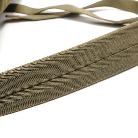 PRADA Re-Nylon buckle with logo Backpack  Daypack green WS28873