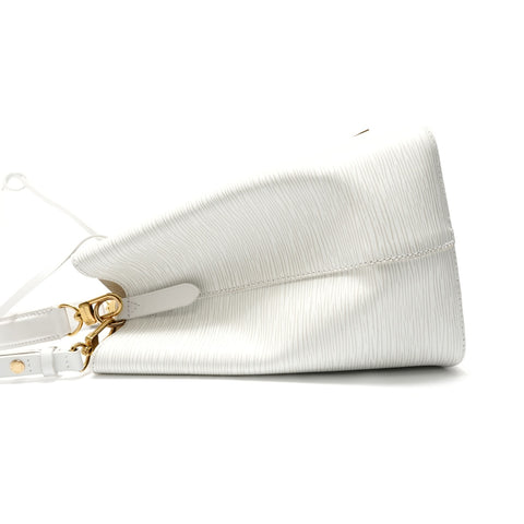 LOUIS VUITTON 2018 NeoNoe Love Rock Epi Bron Shoulder Bag white WS28877