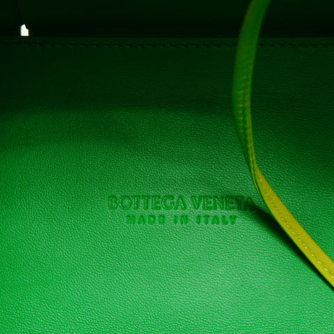 BOTTEGAVENETA Maxi INTRECCIATO 2-way Handbag yellow WS28883