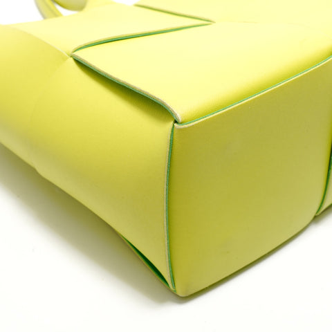 BOTTEGAVENETA Maxi INTRECCIATO 2-way Handbag yellow WS28883
