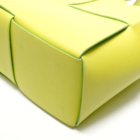BOTTEGAVENETA Maxi INTRECCIATO 2-way Handbag yellow WS28883