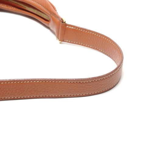 HERMES � B stamp, made in 1998, Gao Taurillon Clemence Shoulder Bag Brown WS28884