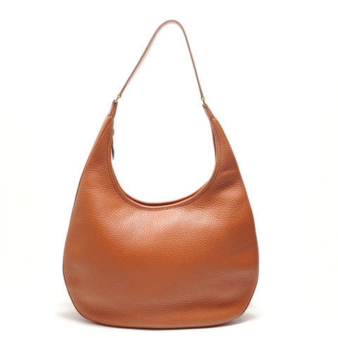 HERMES � B stamp, made in 1998, Gao Taurillon Clemence Shoulder Bag Brown WS28884