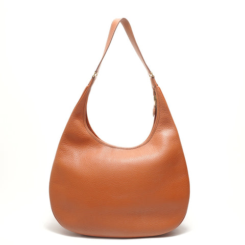 HERMES � B stamp, made in 1998, Gao Taurillon Clemence Shoulder Bag Brown WS28884