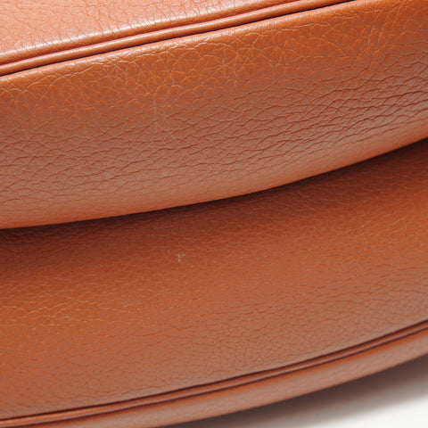 HERMES � B stamp, made in 1998, Gao Taurillon Clemence Shoulder Bag Brown WS28884