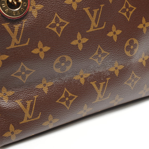 LOUIS VUITTON 2018 Surenne BB Monogram Shoulder Bag Brown WS28885