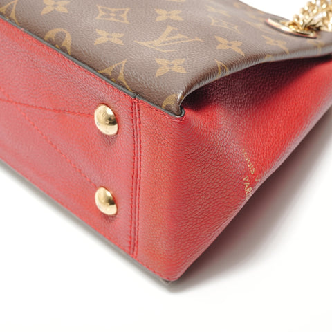 LOUIS VUITTON 2018 Surenne BB Monogram Shoulder Bag Brown WS28885