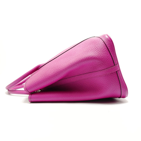 HERMES 2005, I stamp, Garden Party Negonda Rose Purple Tote Bag pink WS28886