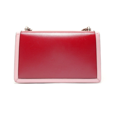 GUCCI Dionysus bicolor Shoulder Bag Red WS28888