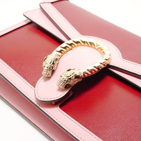 GUCCI Dionysus bicolor Shoulder Bag Red WS28888