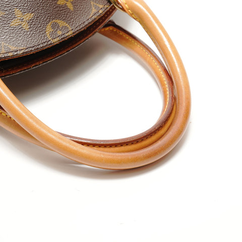 LOUIS VUITTON 1997 Ellipse PM Monogram Handbag Brown WS28890