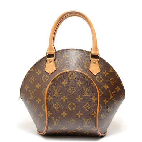 LOUIS VUITTON 1997 Ellipse PM Monogram Handbag Brown WS28890