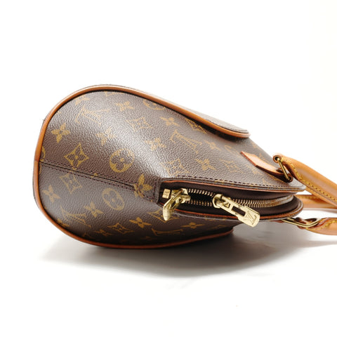 LOUIS VUITTON 1997 Ellipse PM Monogram Handbag Brown WS28890