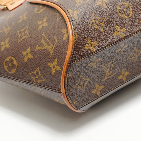 LOUIS VUITTON 1997 Ellipse PM Monogram Handbag Brown WS28890