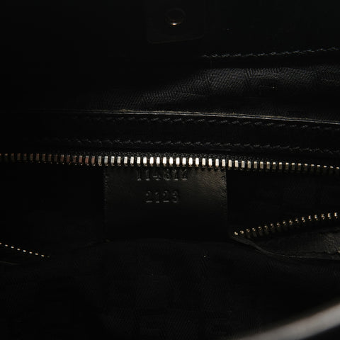 GUCCI Interlocking one belt Shoulder Bag black WS28892