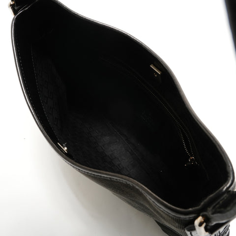 GUCCI Interlocking one belt Shoulder Bag black WS28892