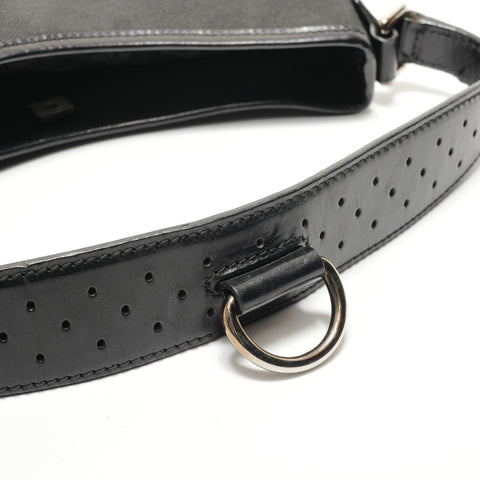 GUCCI Interlocking one belt Shoulder Bag black WS28892