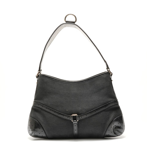 GUCCI Interlocking one belt Shoulder Bag black WS28892