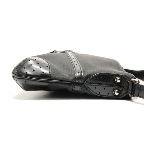 GUCCI Interlocking one belt Shoulder Bag black WS28892