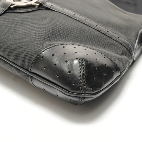GUCCI Interlocking one belt Shoulder Bag black WS28892