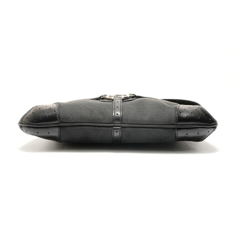 GUCCI Interlocking one belt Shoulder Bag black WS28892