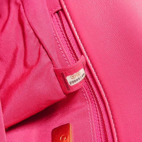 CHANEL Item No. 29, 2020 Lambskin Dizneuf Chain Shoulder 19 Shoulder Bag pink WS28893