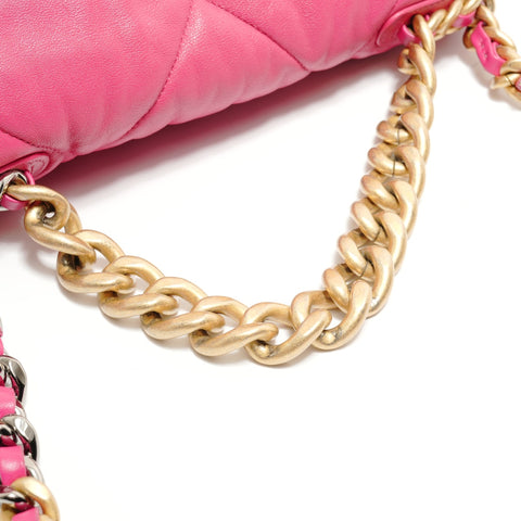 CHANEL Item No. 29, 2020 Lambskin Dizneuf Chain Shoulder 19 Shoulder Bag pink WS28893