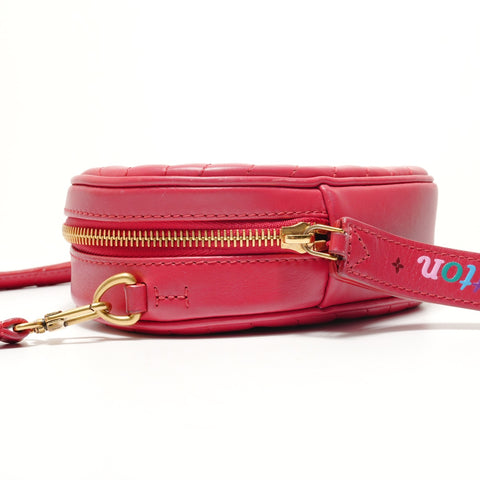 LOUIS VUITTON 2019 New Wave Love Rock Heart Shoulder Bag Red WS28897