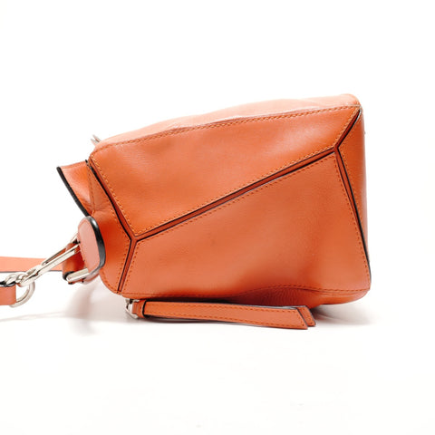 LOEWE Puzzle bag anagram Shoulder Bag Orange WS28909