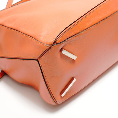 LOEWE Puzzle bag anagram Shoulder Bag Orange WS28909