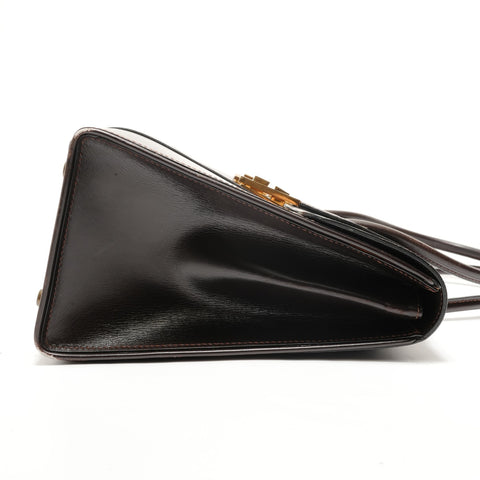 HERMES T stamp, 2015 model, drag handbag Handbag Brown WS28911