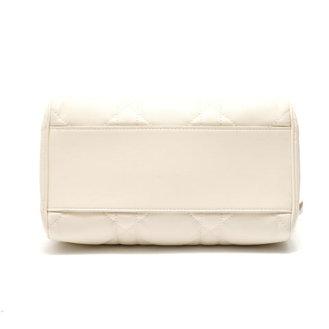Christian Dior Groove 20 Cannage Handbag white WS28912