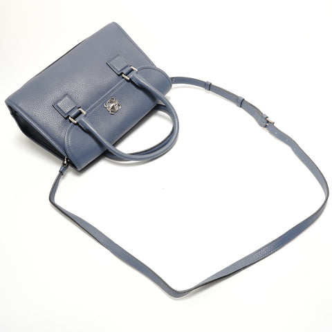 LOEWE Anagram Alamo 2WAY Shoulder Bag blue WS28913