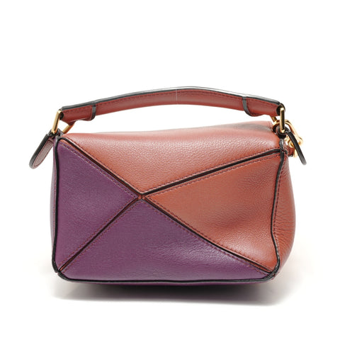 LOEWE Anagram Puzzle Bag Mini Shoulder Bag pink WS28916