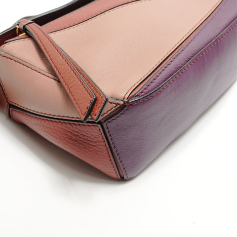 LOEWE Anagram Puzzle Bag Mini Shoulder Bag pink WS28916