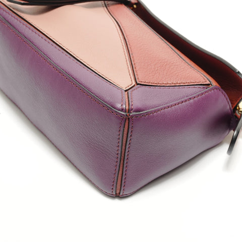 LOEWE Anagram Puzzle Bag Mini Shoulder Bag pink WS28916