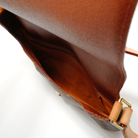 LOUIS VUITTON Musette Tango Monogram, made in 2002. Shoulder Bag Brown WS28921