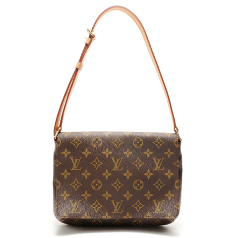 LOUIS VUITTON Musette Tango Monogram, made in 2002. Shoulder Bag Brown WS28921